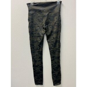 SPANX Camo Leggings High Waist Tummy Control Yoga Pants Activewear‎